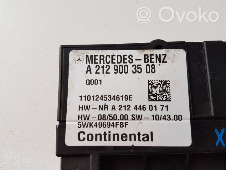 Mercedes-Benz GLK (X204) Centralina/modulo pompa dell’impianto di iniezione A2129003508