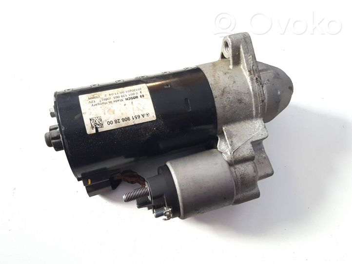 Mercedes-Benz C W204 Motorino d’avviamento A6519062800