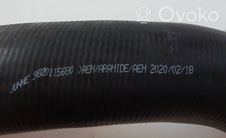 Citroen C5 Aircross Intercooler hose/pipe 9820115680