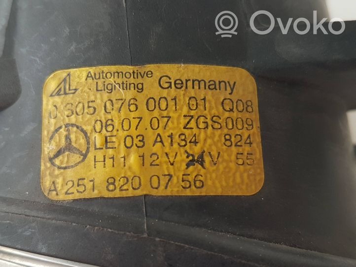 Mercedes-Benz S W221 Nebelscheinwerfer vorne A2518200756