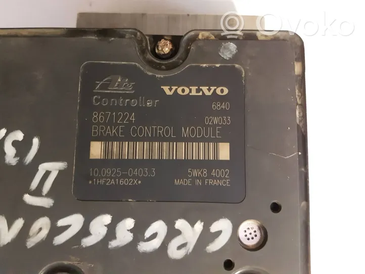 Volvo S60 Bomba de ABS 08671225