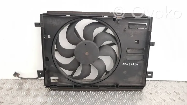 Opel Combo E Ventilateur de refroidissement de radiateur électrique 9806313580