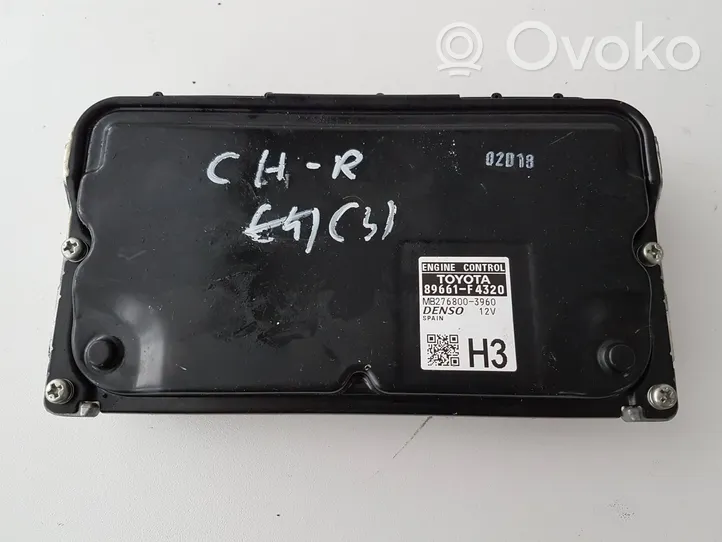 Toyota C-HR Calculateur moteur ECU 89661F4320