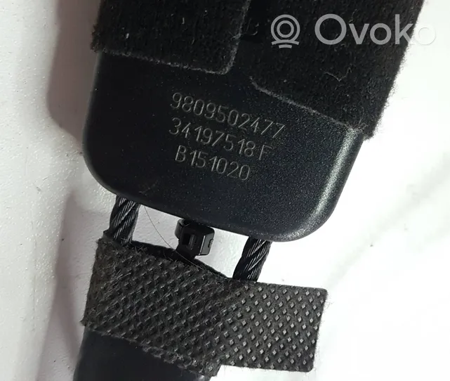 Citroen C5 Aircross Boucle de ceinture de sécurité avant 9809502477