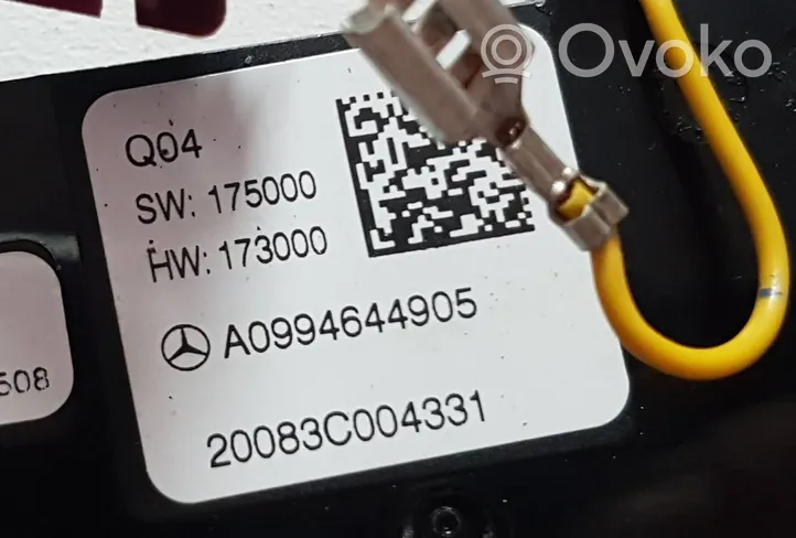 Mercedes-Benz A W177 Ohjauspyörän verhoilu A0994644905