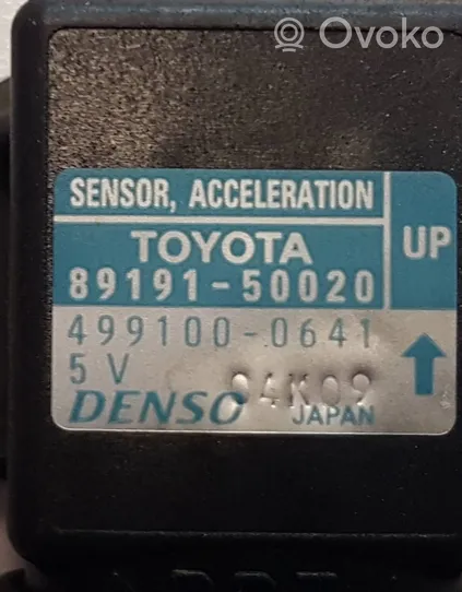 Toyota Land Cruiser (J120) Sensore di accelerazione 8919150020