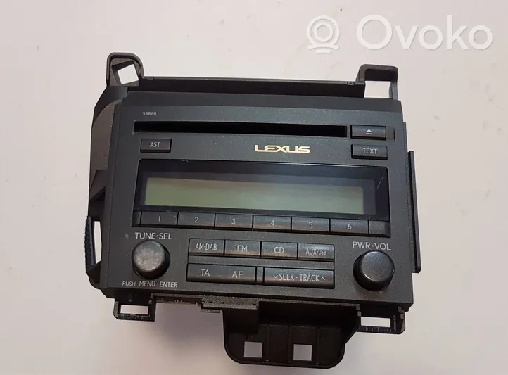 Lexus CT 200H Radio/CD/DVD/GPS head unit 8612076170