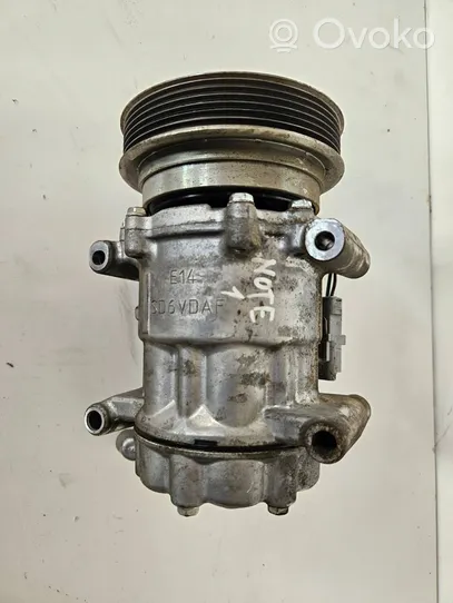 Nissan Note (E11) Ilmastointilaitteen kompressorin pumppu (A/C) 92600AZ74A