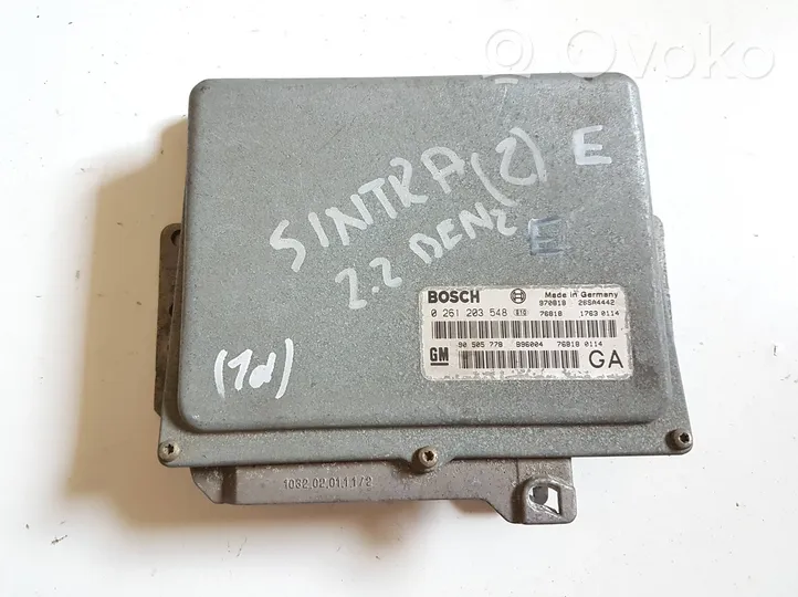 Opel Sintra Sterownik / Moduł ECU 90505778