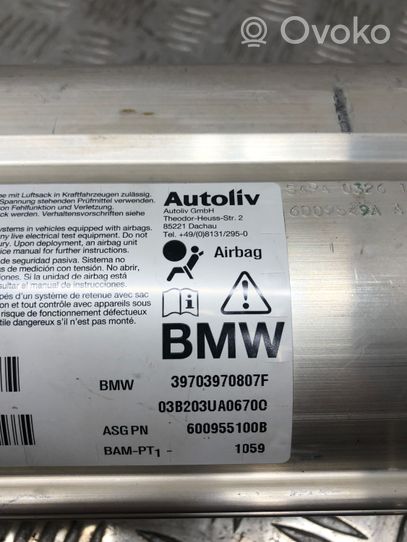 BMW 5 E60 E61 Keleivio oro pagalvė 39703970807F