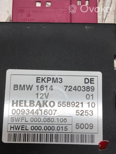 BMW 5 F10 F11 Sterownik / Moduł pompy wtryskowej 7240389