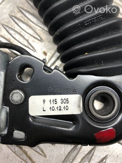 BMW 5 F10 F11 Klamra przedniego pasa bezpieczeństwa 615796400B