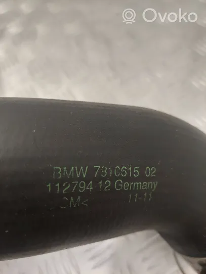 BMW 5 F10 F11 Manguera/tubo del intercooler 7810615