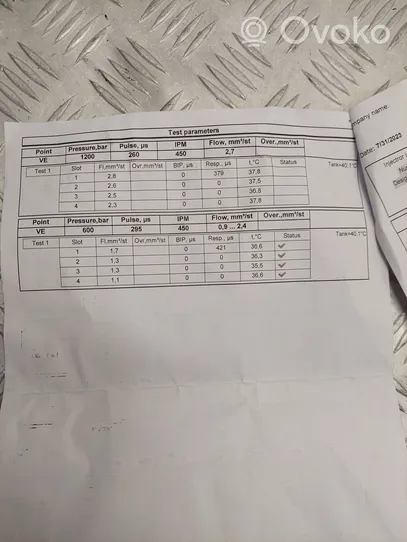 BMW 3 F30 F35 F31 Polttoaineen ruiskutusjärjestelmän sarja 7823452