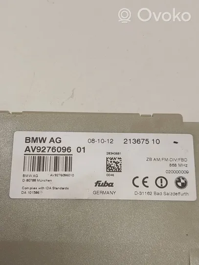 BMW 6 F12 F13 Amplificatore antenna 21367510