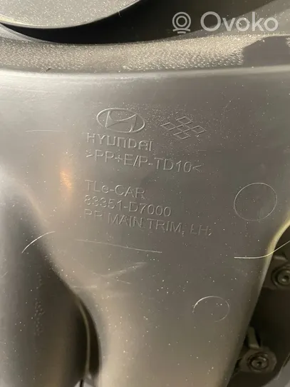 Hyundai Tucson TL Garniture panneau de porte arrière 83351D7000