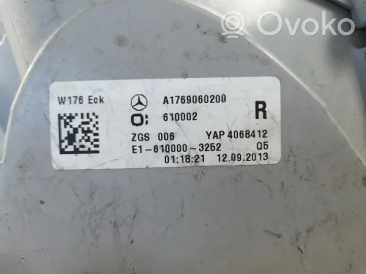 Mercedes-Benz A W176 Takaluukun takavalot 