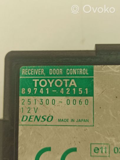 Toyota RAV 4 (XA20) Oven ohjainlaite/moduuli 8974142151