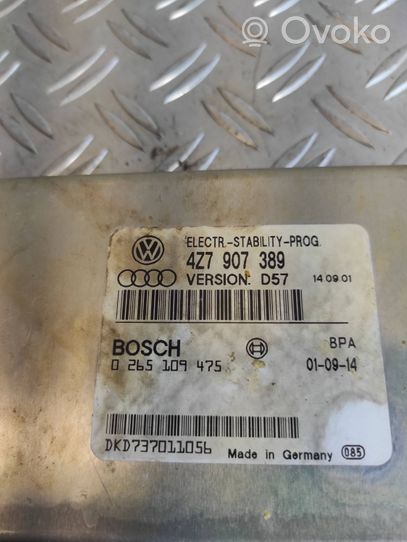 Audi A6 Allroad C5 Module de frein de stationnement 4Z7907389