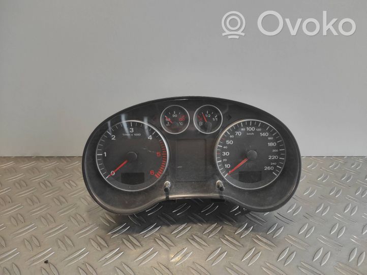 Audi A3 S3 8P Compteur de vitesse tableau de bord 8P0920900L