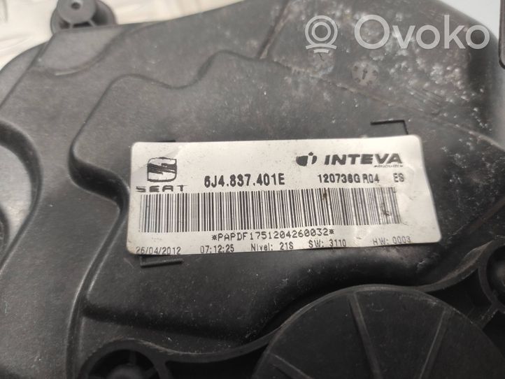 Seat Ibiza IV (6J,6P) Priekinio el. lango pakėlimo mechanizmo komplektas 6J4837401E