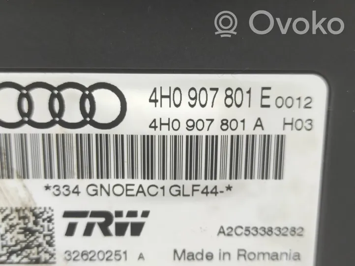 Audi A7 S7 4G Módulo de control del freno de mano 4H0907801E