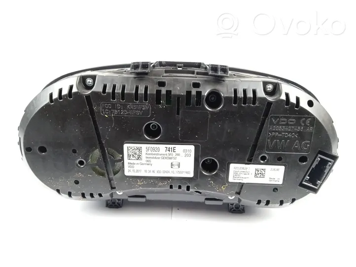 Seat Leon (5F) Nopeusmittari (mittaristo) 5F0920741E