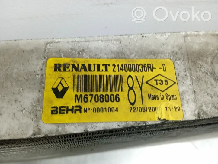 Renault Laguna III Radiatore di raffreddamento 214000036R