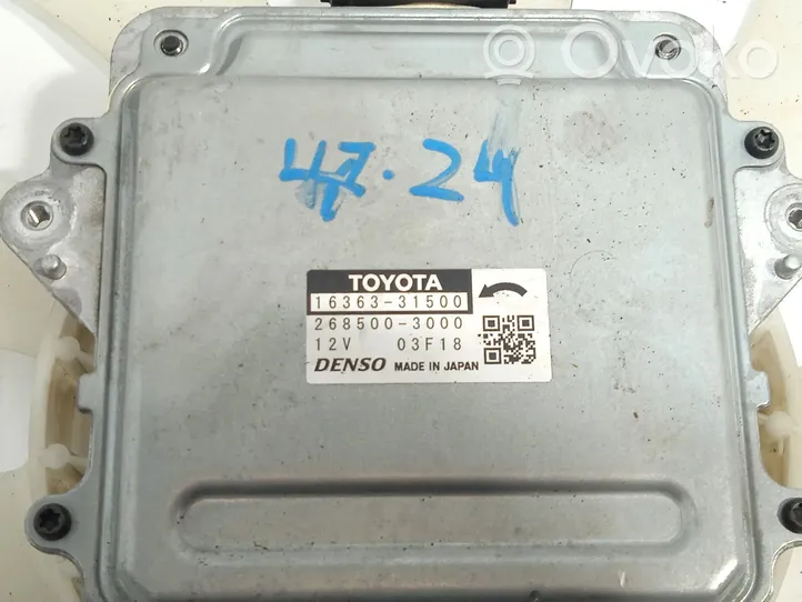 Toyota Yaris XP210 Elektrolüfter 1636121150