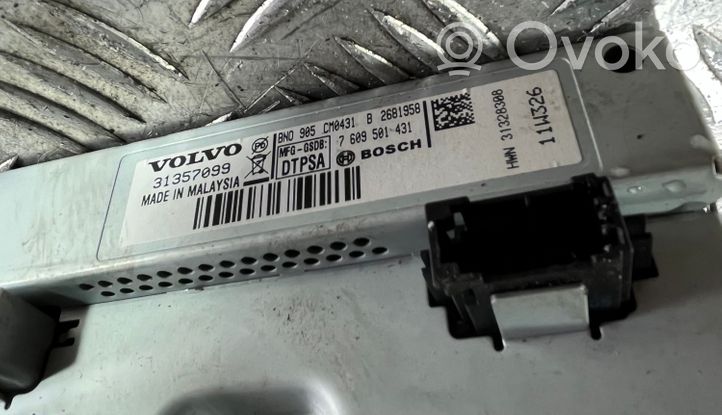 Volvo V60 Monitor / wyświetlacz / ekran 31357099