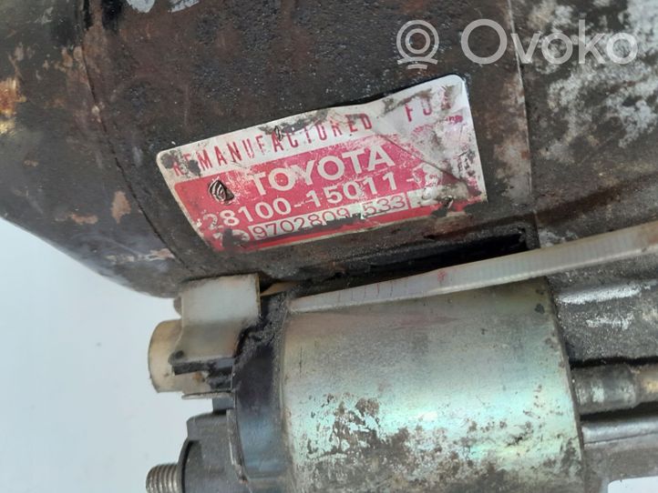 Toyota Tercel Starter motor 2810015011