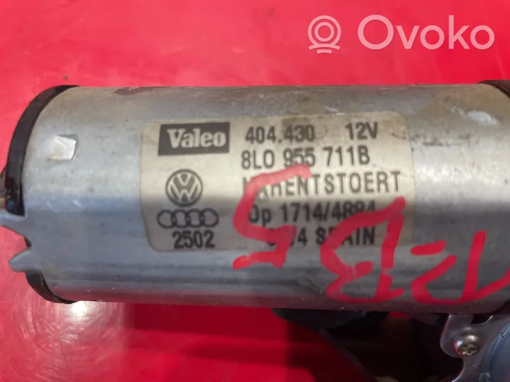 Volkswagen PASSAT B5 Takalasinpyyhkimen moottori 8L0955711B