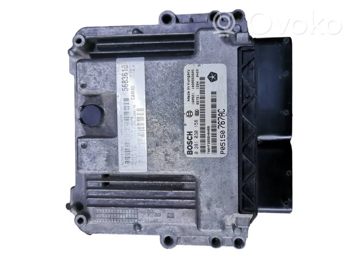 Jeep Grand Cherokee Calculateur moteur ECU P05150767AC