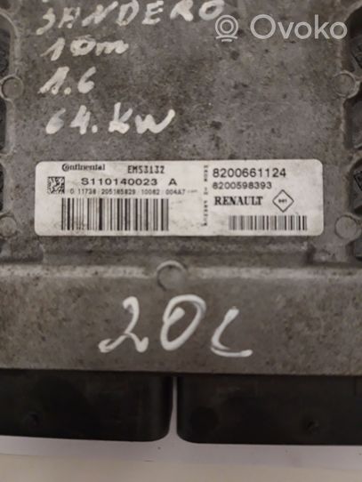 Dacia Sandero Sterownik / Moduł ECU 8200661124