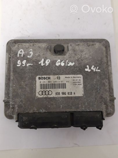 Audi A3 S3 8L Variklio valdymo blokas 038906018A