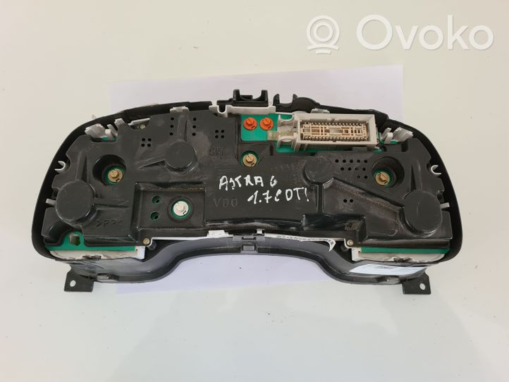 Opel Astra G Compteur de vitesse tableau de bord 24451498ZH