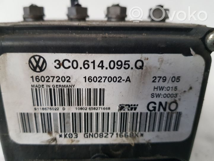 Volkswagen PASSAT B6 Centralina/modulo ABS 3C0614095Q