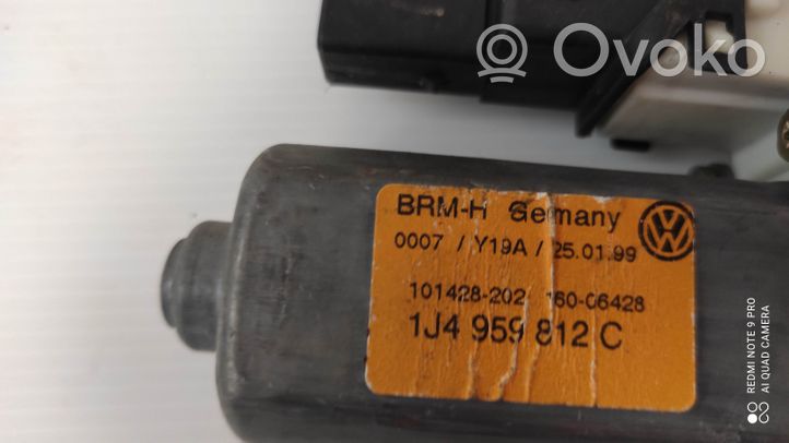 Volkswagen Bora Silniczek podnoszenia szyby drzwi tylnych 1J4959812C