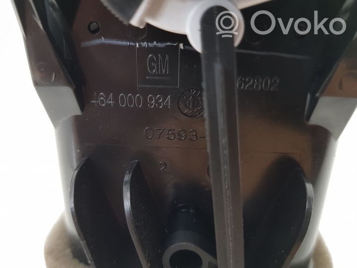 Opel Meriva B Dysze / Kratki środkowego nawiewu deski rozdzielczej 464000934