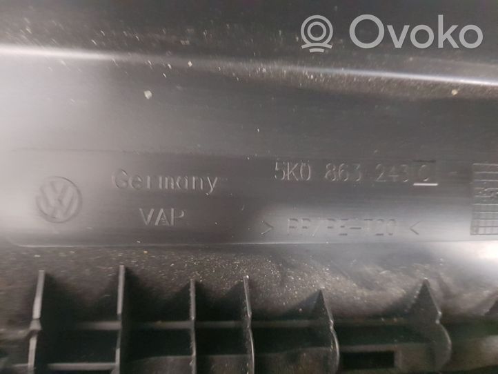 Volkswagen Golf VI Consolle centrale del vano portaoggetti 1K0862531A