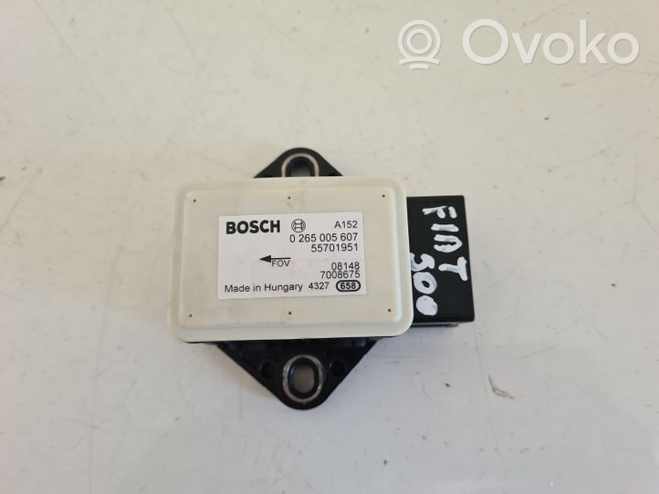 Fiat 500 Sensore di imbardata accelerazione ESP 0265005607