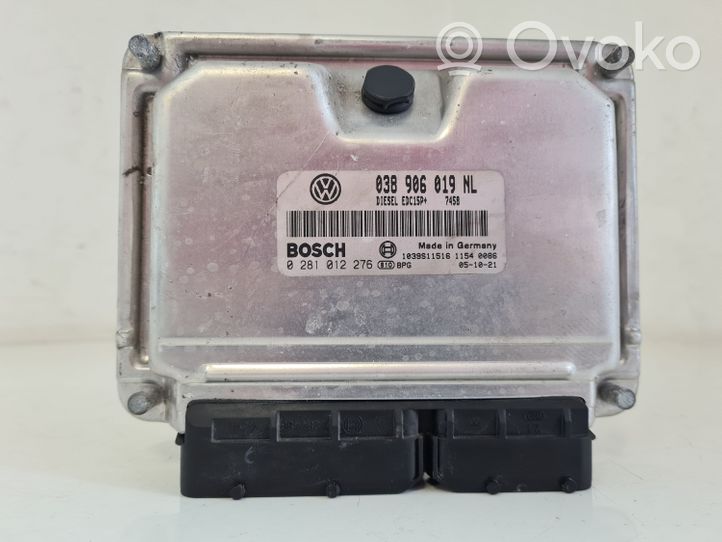 Skoda Fabia Mk1 (6Y) Calculateur moteur ECU 038906019NL