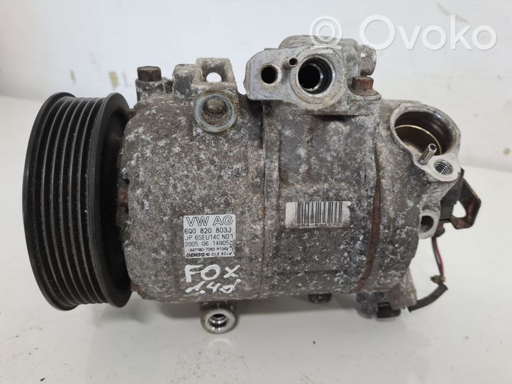 Volkswagen Fox Compressore aria condizionata (A/C) (pompa) 6Q0820803J