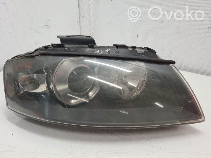 Audi A3 S3 8P Phare frontale 1301016093
