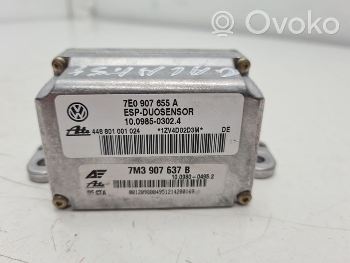 Ford Galaxy Sensore di imbardata accelerazione ESP 7M3907637B