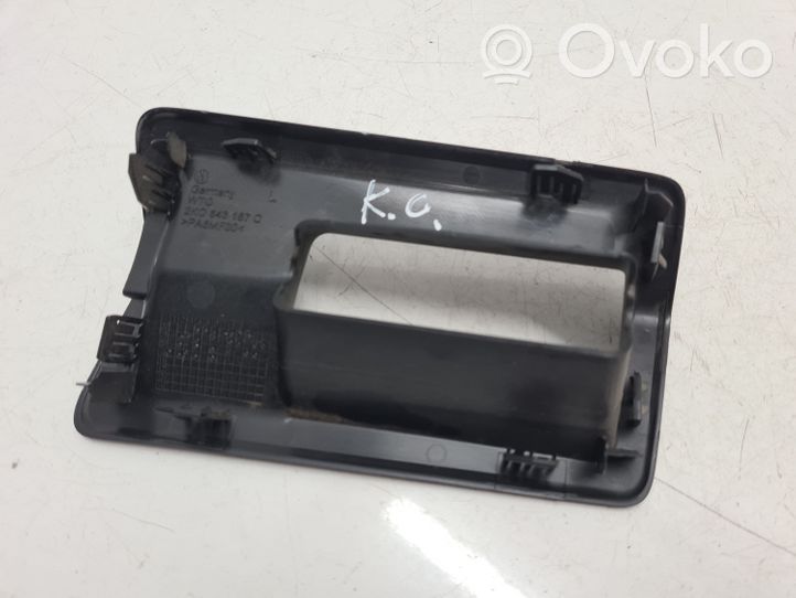 Volkswagen Caddy Sliding door interior handle 2K0843187C