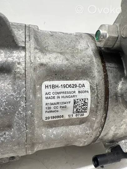 Ford Fiesta Air conditioning (A/C) compressor (pump) H1BH19D629DA