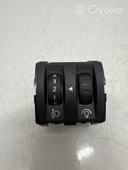 Renault Captur Headlight level height control switch 251900567R