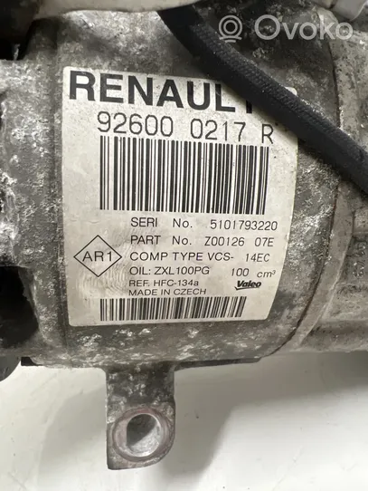 Renault Captur Kompresor / Sprężarka klimatyzacji A/C 926000217R