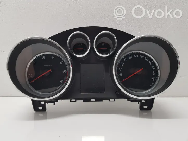 Opel Astra J Compteur de vitesse tableau de bord 13433806